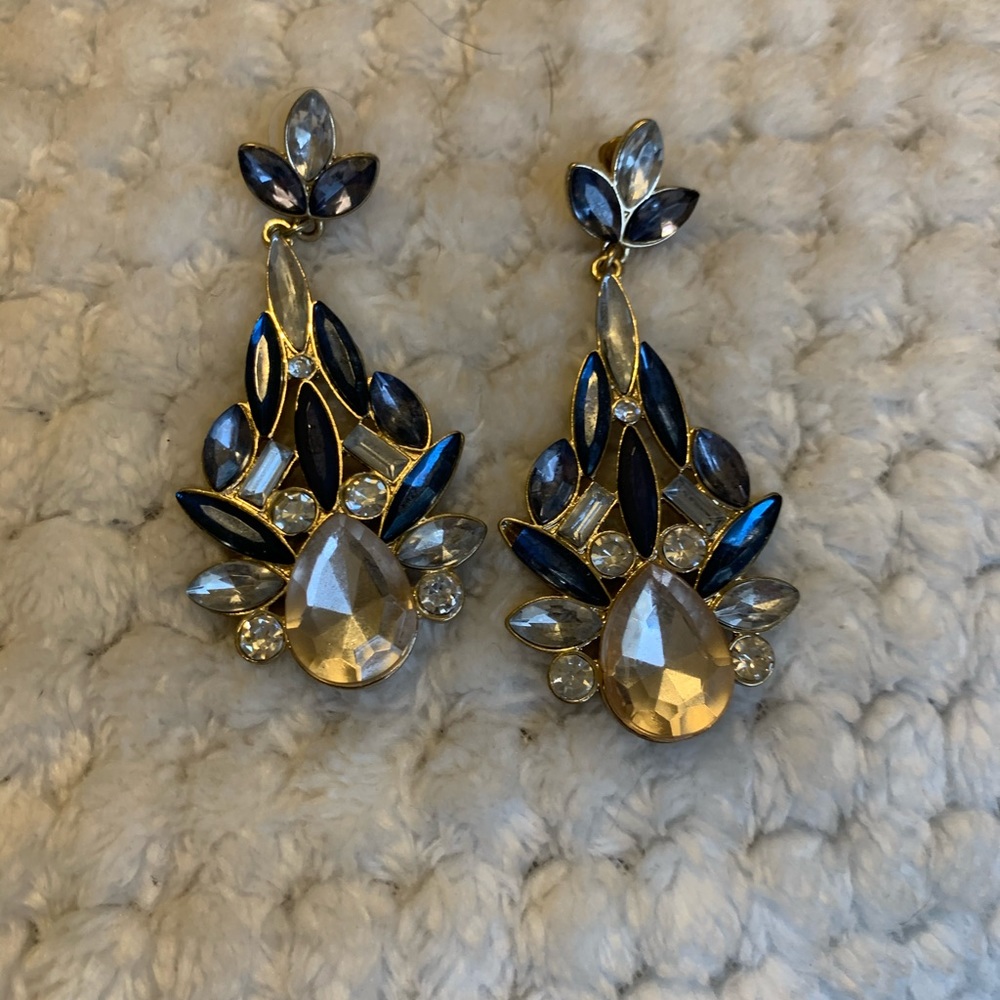 Post back drop earring